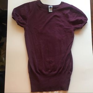 GAP Cotton Purple Sweater vest